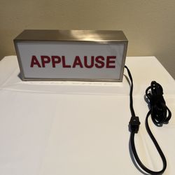 Stainless Steel Light Up Applause Sign