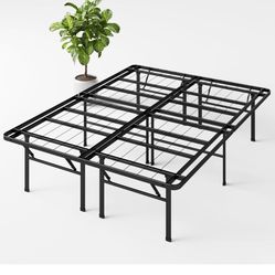 Queen 16” Metal Bed Frame / Mattress Foundation – Heavy Duty – 3000lb