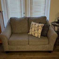 Light Gray Love Seat