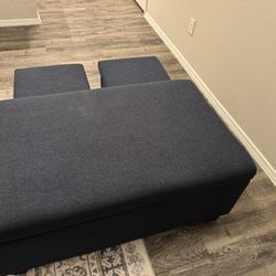 Coffee Table With Tray And Storage