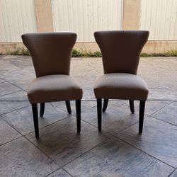 2 Upholstered Dining Chairs