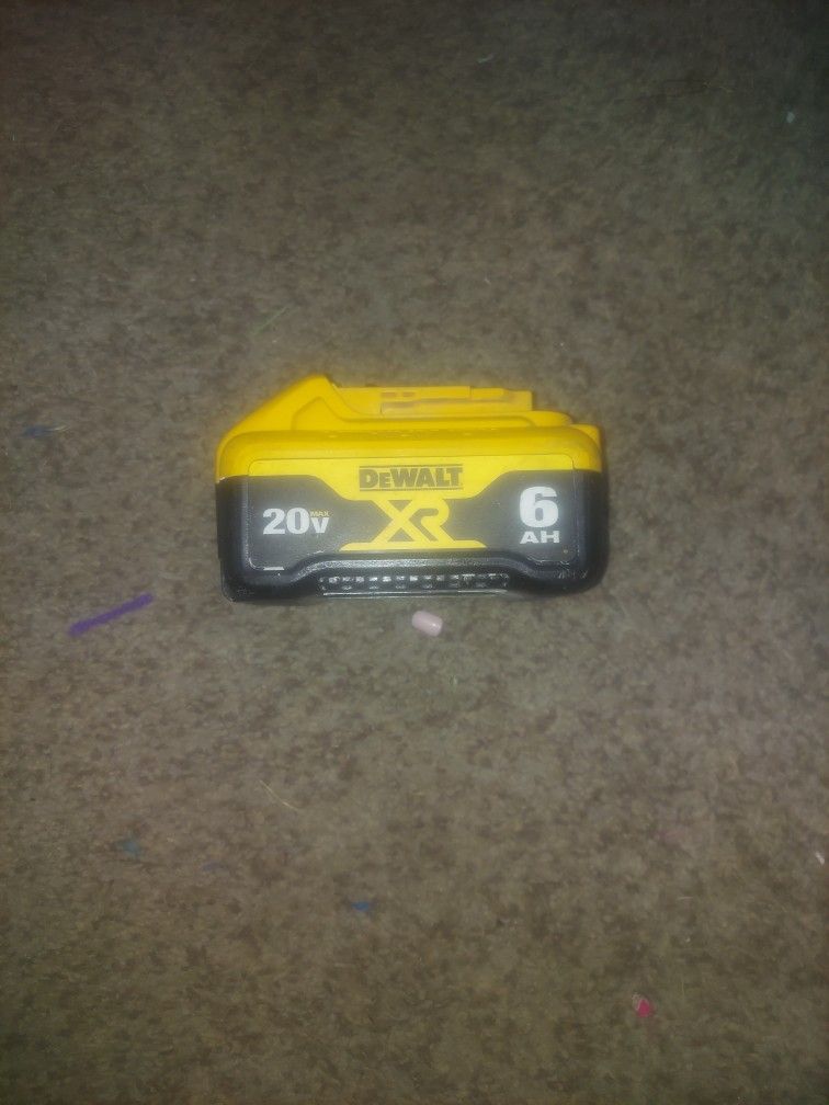 Dewalt 6 AH Battery