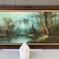 Oil Painting.  24x48 $150