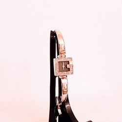 "NEW" Beautiful Gold -Tone GUCCI "Copy" Watch w/cz stones 