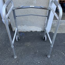 Folding Walker With Wheels