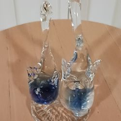 Beautiful swan figure