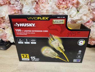 Husky 100ft extension cord