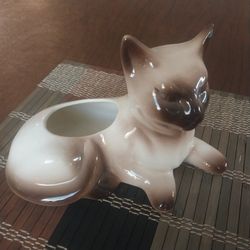 Siamese Cat Ceramic Set