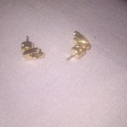 Gold Coach Earrings 