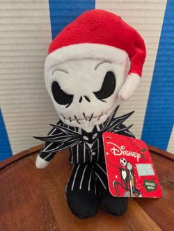 Disney Jack Skellington Holiday Plush Dog Toy