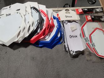 BMX racing number plates Box Free Agent FA front side plate MTB Staycyc Balance