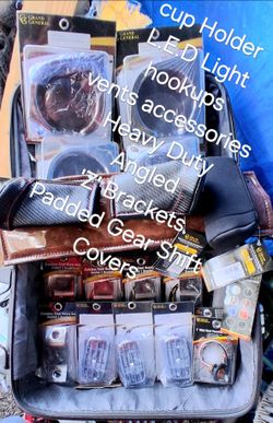 Cup holders and different truck  accessories