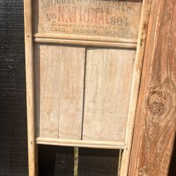 1918 Antique Washboard 