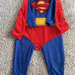 Superman Costume, Superman 6-12mos Baby Costume, Halloween Costume 