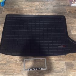 WeatherTech Weather Tech Cargo Mat and License Plate Cover for Kia Niro