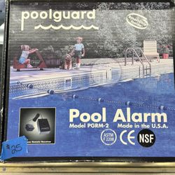 Poolguard PGRM-2 Pool Alarm Model PGRM-2Made In USA Pre-owned Very Cool!