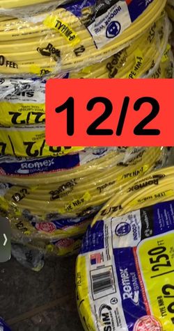 New romex wire 12/2