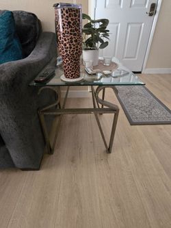 Glass living room tables
