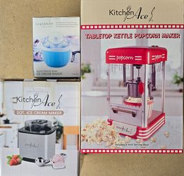 Fun Times Bundle – Popcorn & Ice Cream Makers