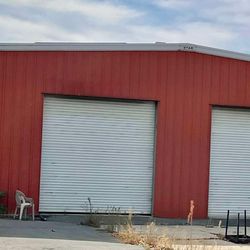 Metal Shop With Blueprints