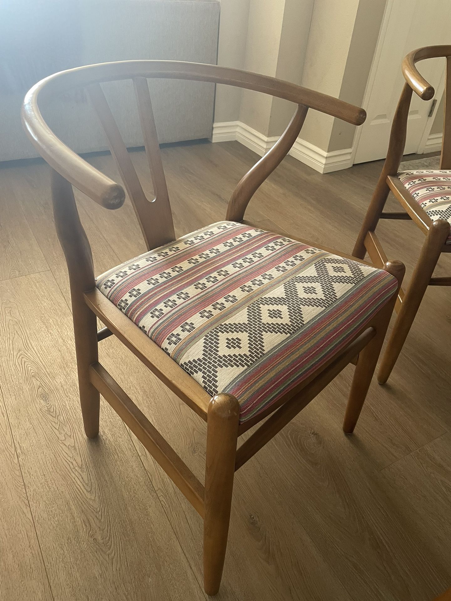 World Market Wishbone Kitchen Dining Chairs