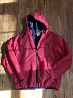 Avia Red Fleeced Lined Jacket, Medium ( fits like L)