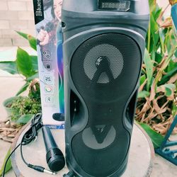 Bluetooth karaoke speaker