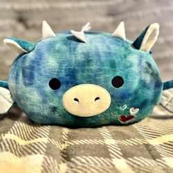Brand new (Tagless) Squishmallow Dominic Stackable Dragon [Valentines edition] 12" inches