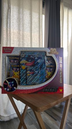 30th Pokemon celebration Greninja EX box