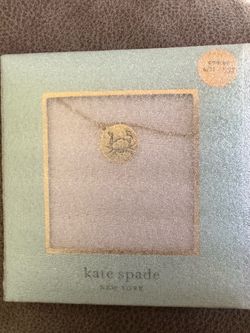 Kate Spade cancer pendant