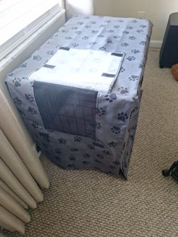 Wire Dog Crate - Medium Size Dog - $40.