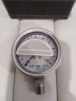Sawgelok Pressure Gauge 0-100