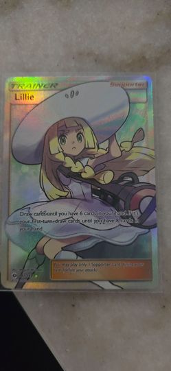 Pokémon Lillie Full Art Trainer Card 147/149