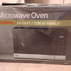 LG Microwave Oven With Smart Inverter 2.0cuft/1200 W