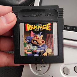 Rampage World Tour Original Nintendo Game Boy cartridge only
