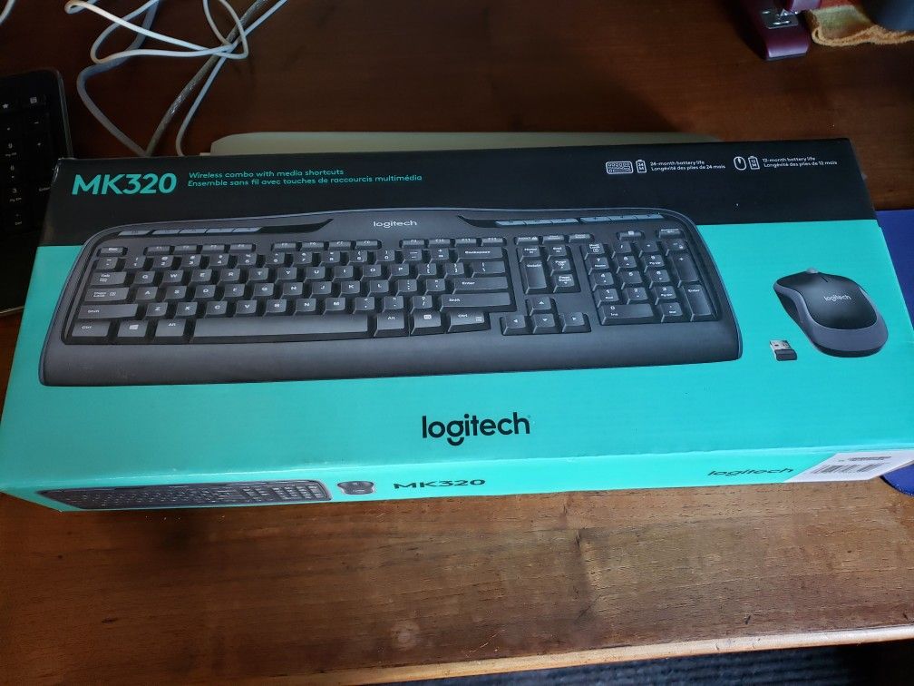 NEW - Logitech Wireless Keyboard and Mouse