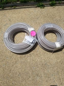 TUBING,BRAIDED,REINFORCED. 5/8" OD ×1/2" ID 2-100' ROLLS