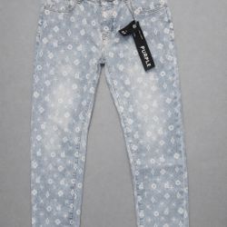 Purple Brand Monogram Skinny Jeans – Size 33 (New w/ Tags)