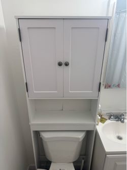 Over Toilet Storage Cabinet