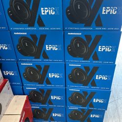 Epic Audio Control 10” Subwoofer 
