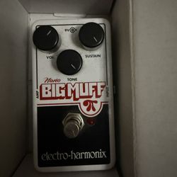 Big Puff Electro Harmonix Pedal 