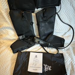 BOB AND BRAD Leg Massager. Heat & Compression. Foot, Calf, Thigh, & Leg Compression Massager. 