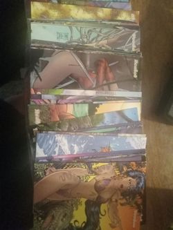 Sultry summer swimsuit trading cards