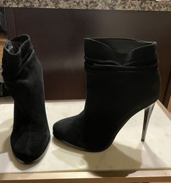 Suede Booties