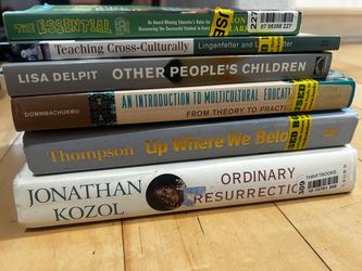 Lot of 6 Education & Teaching Books