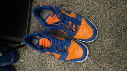 Nike dunks(blue & orange)