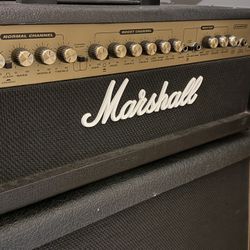 Marshall Amp & Speaker Cabinet