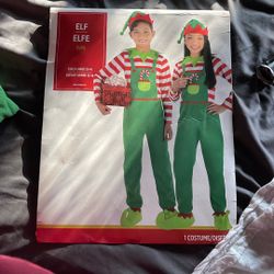 Elf Costume Size 12-14