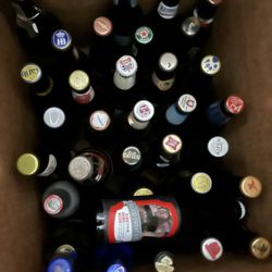 Beer bottle collection