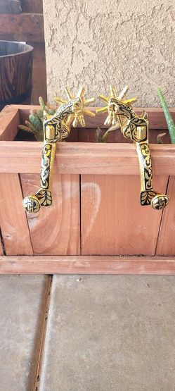 Espuelas Chapa De Oro